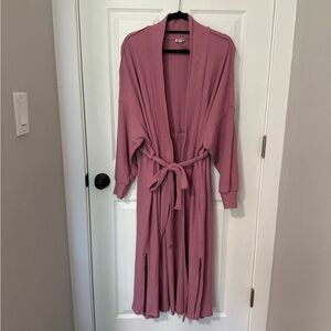 Pink Free People Robe